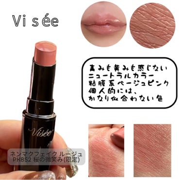 ネンマクフェイク ルージュ/Visée/口紅を使ったクチコミ（1枚目）