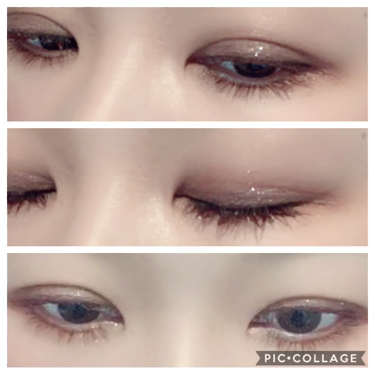 HOURGLASS  Scattered Light Glitter Eyeshadow/HOURGLASS/ジェル・クリームアイシャドウを使ったクチコミ（3枚目）