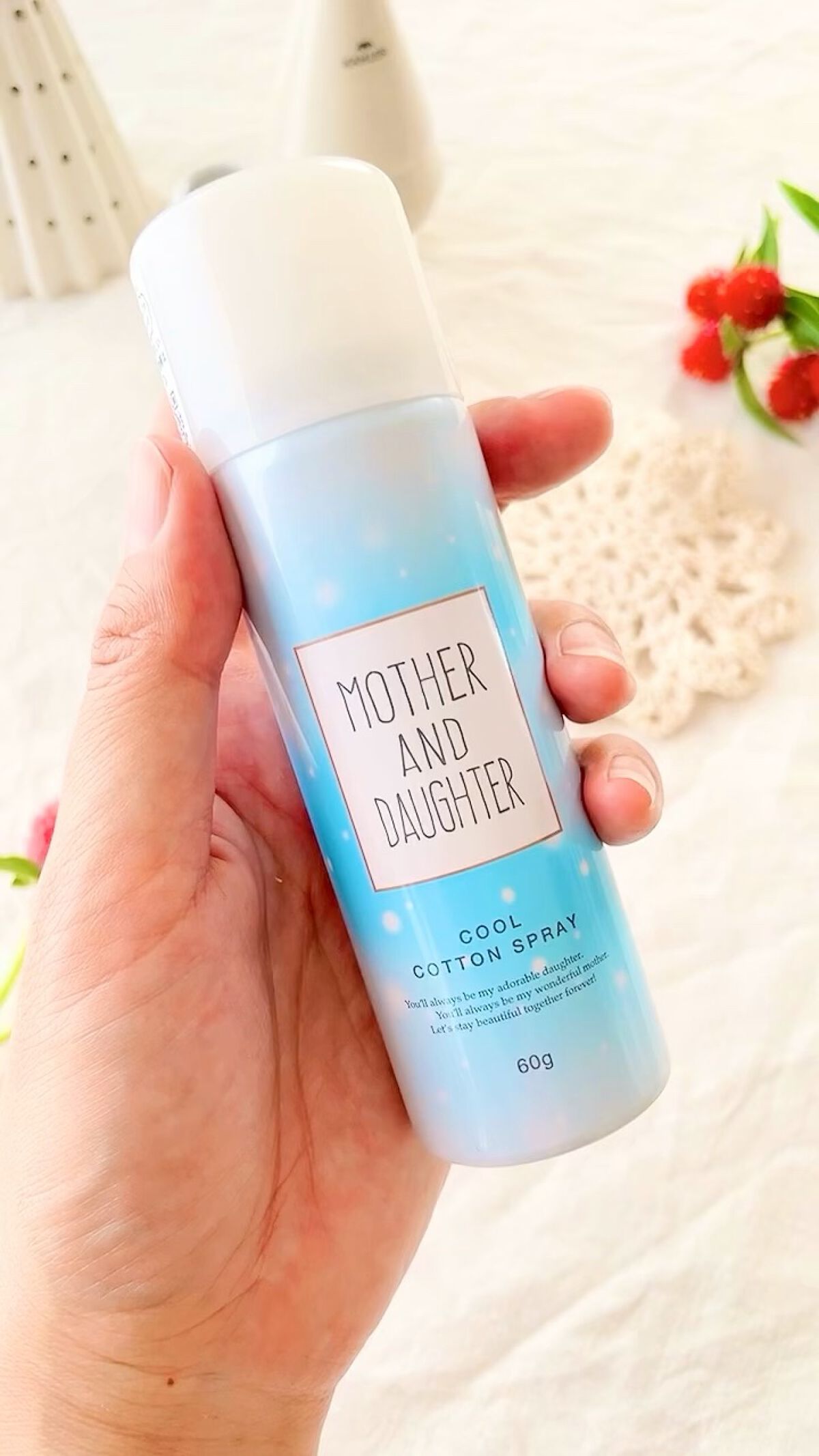 クールコットンスプレー/Mother&Daughter/ミスト状化粧水を使ったクチコミ（1枚目）