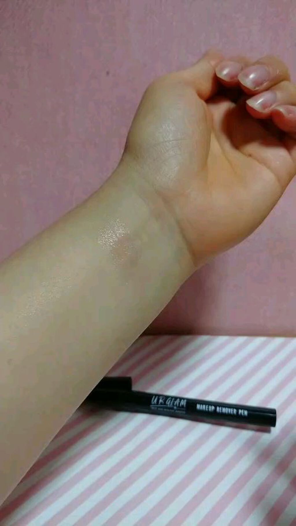 メイクリムーバーペン/U R GLAM/ポイントメイクリムーバーを使ったクチコミ（1枚目）
