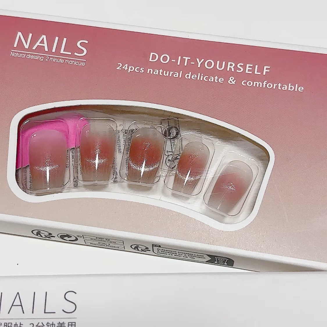 ネイルチップ/SHEIN/ネイルチップ・パーツの動画クチコミ1つ目