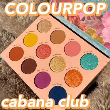  カバナクラブ/ColourPop/アイシャドウパレットの動画クチコミ1つ目