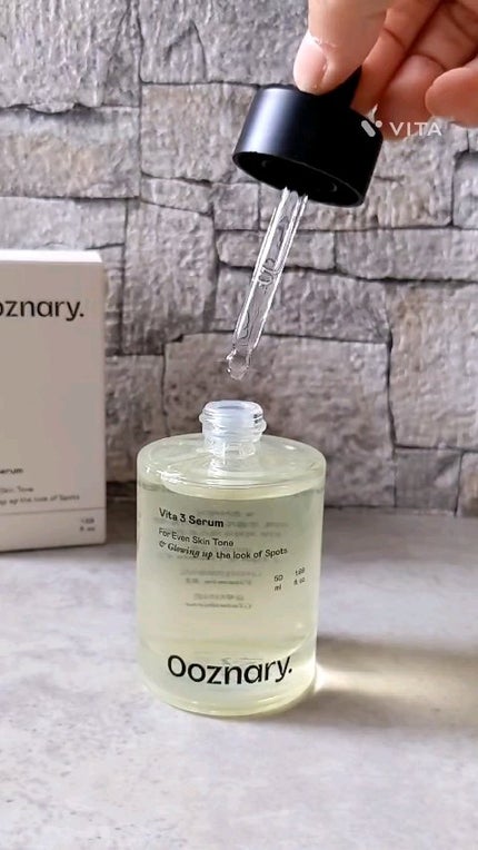 ビタ3セラム/オーズナリー/美容液の動画クチコミ1つ目