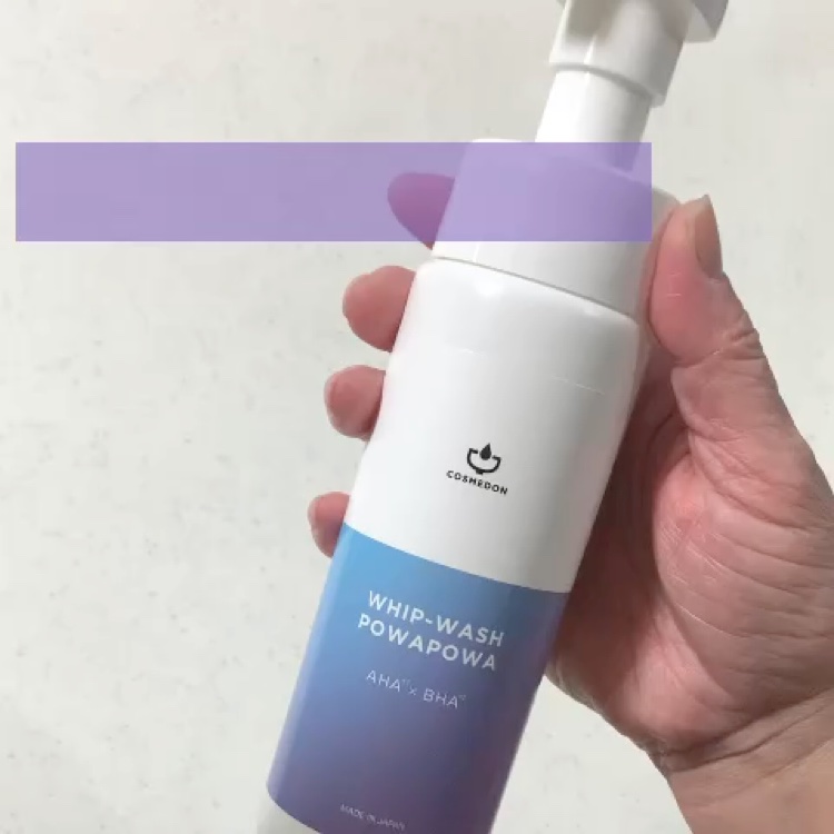 ホイップウォッシュ ぽあぽあ/COSMEDON/泡洗顔を使ったクチコミ（3枚目）