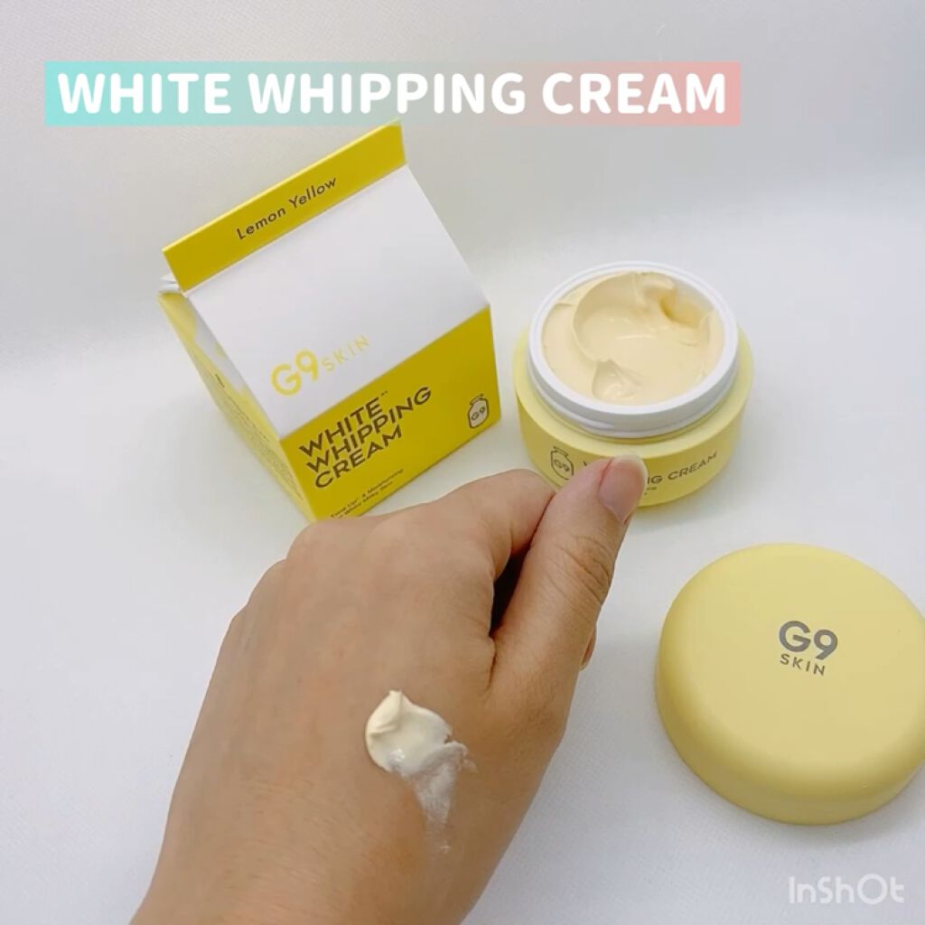 WHITE WHIPPING CREAM(ウユクリーム)/G9SKIN/化粧下地を使ったクチコミ（3枚目）
