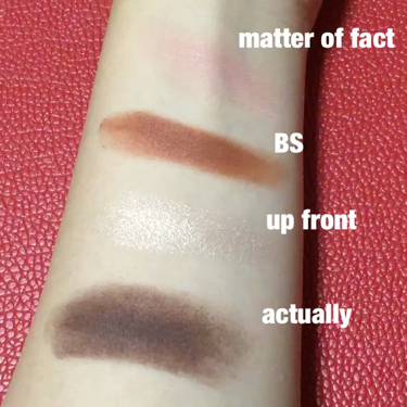 Give It To Me Straight/ColourPop/アイシャドウパレットを使ったクチコミ(3枚目)