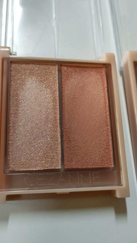 フェイスグロウカラー/CEZANNE/クリームハイライトを使ったクチコミ（1枚目）