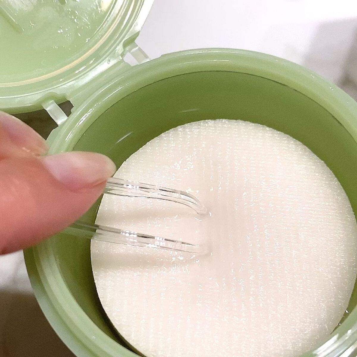 ドクダミカーミングタッチスポットパッド/Abib /トナーパッドを使ったクチコミ（1枚目）