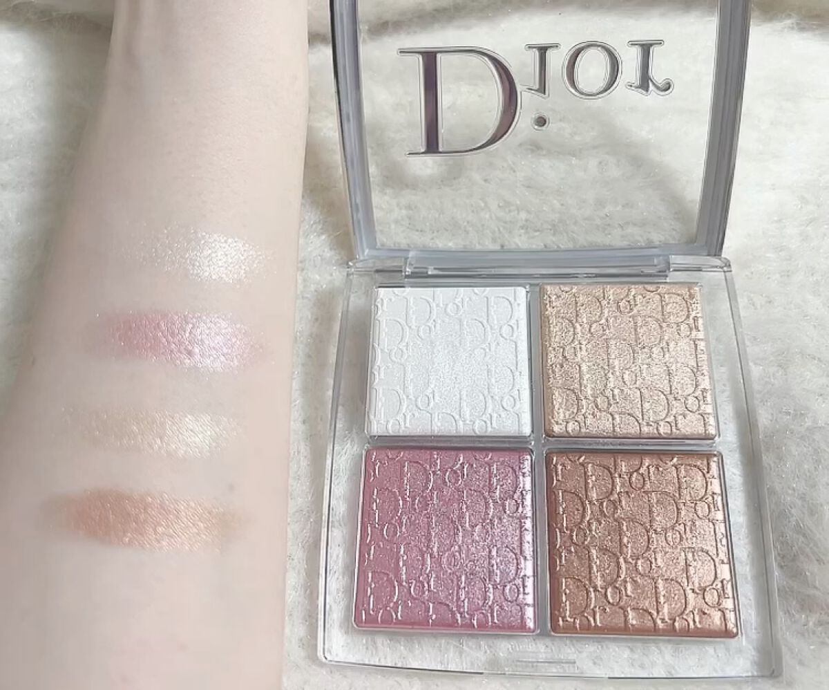 ディオール バックステージ フェイス グロウ パレット/Dior/ハイライトを使ったクチコミ（2枚目）