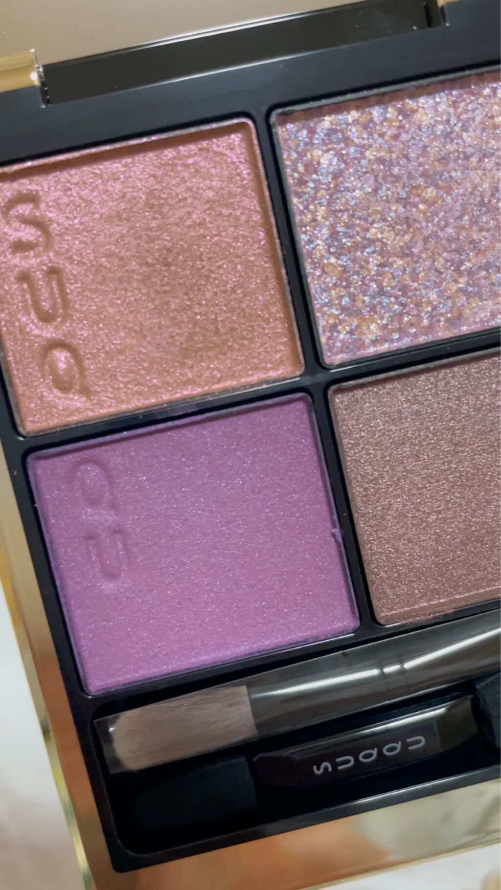 シグニチャー カラー アイズ 103 雨音 -AMAOTO/SUQQU/アイシャドウパレットを使ったクチコミ（3枚目）