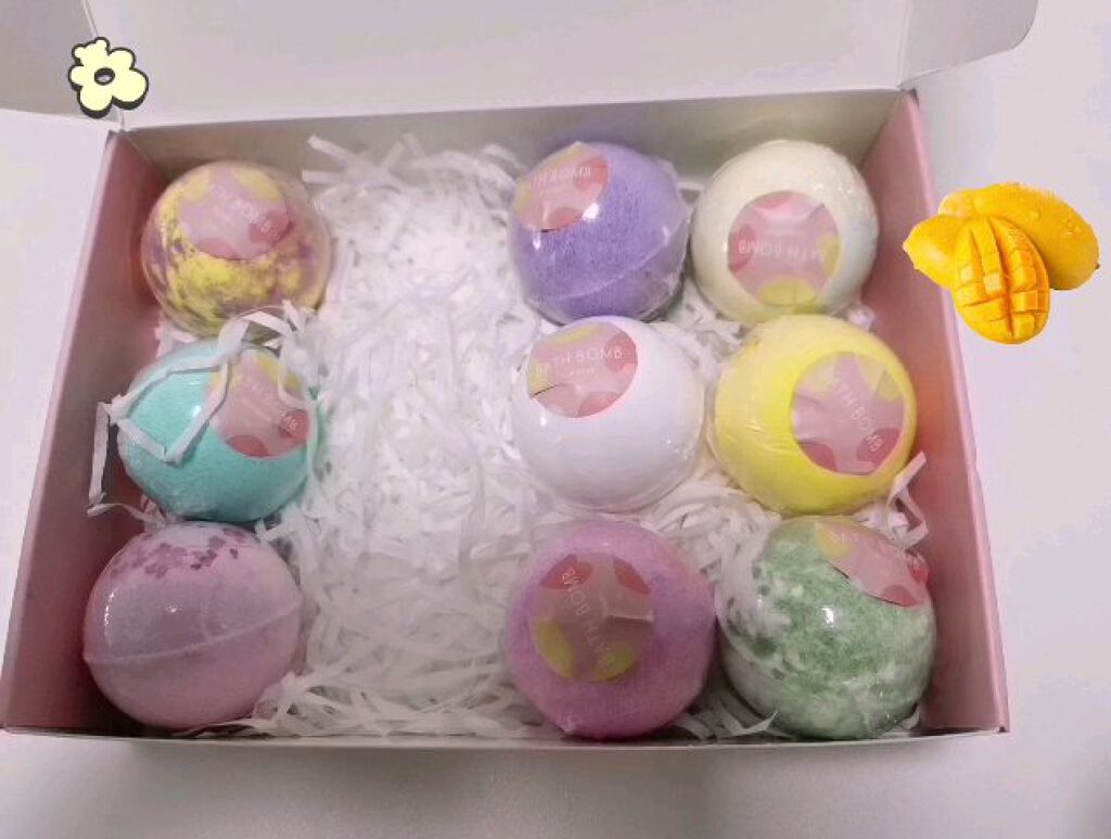 バスボムギフトセット/AgoKud/入浴剤セットの動画クチコミ1つ目