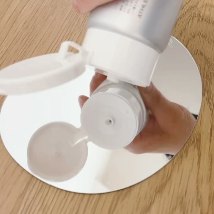 アスレティア リフレッシング シャンプーバーム/athletia/市販シャンプーを使ったクチコミ（3枚目）