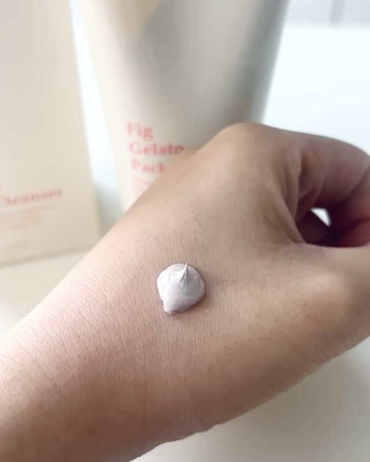 フィグジェラートパッククレンザー/I'm from/洗顔フォームを使ったクチコミ（3枚目）