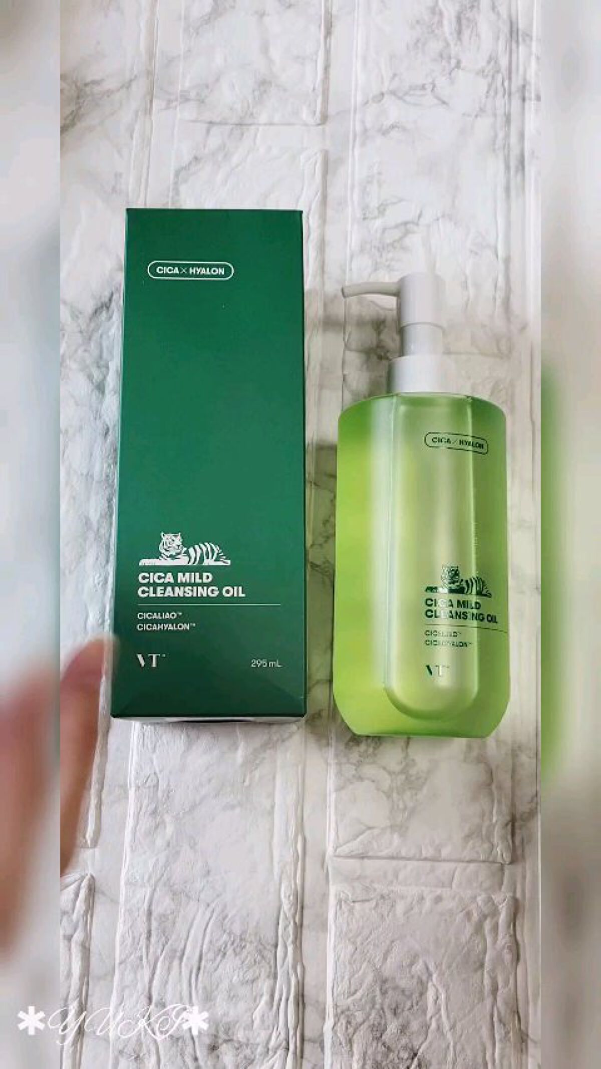 CICA MILD CLEANSING OIL/VT/オイルクレンジングの動画クチコミ1つ目