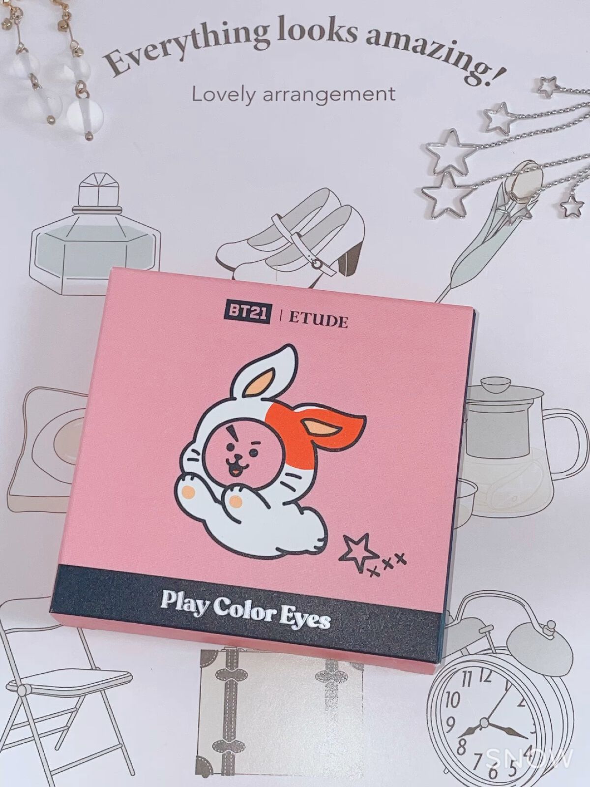 プレイカラーアイズミニ　COOKYオントップ/ETUDE/アイシャドウパレットを使ったクチコミ（1枚目）