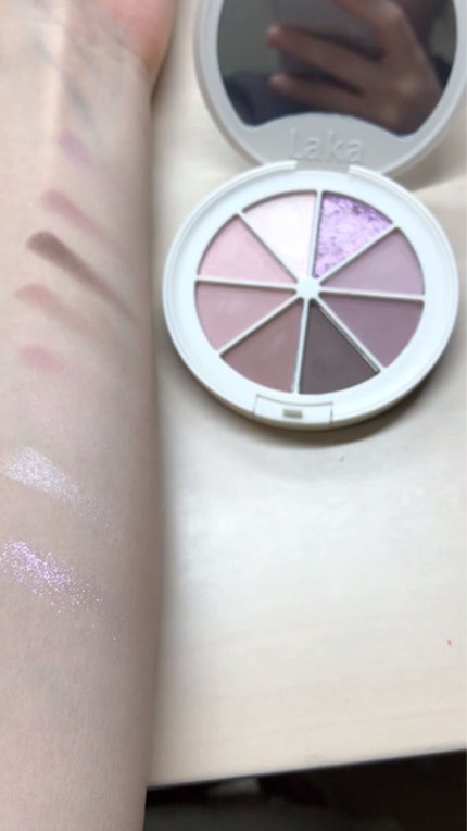 New Level Eyeshadow Palette/Laka/アイシャドウパレットを使ったクチコミ(3枚目)