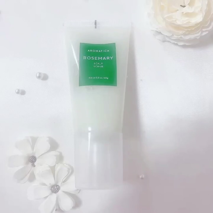 ローズマリー スカルプ スクラブ/AROMATICA/ヘッドスクラブを使ったクチコミ（3枚目）