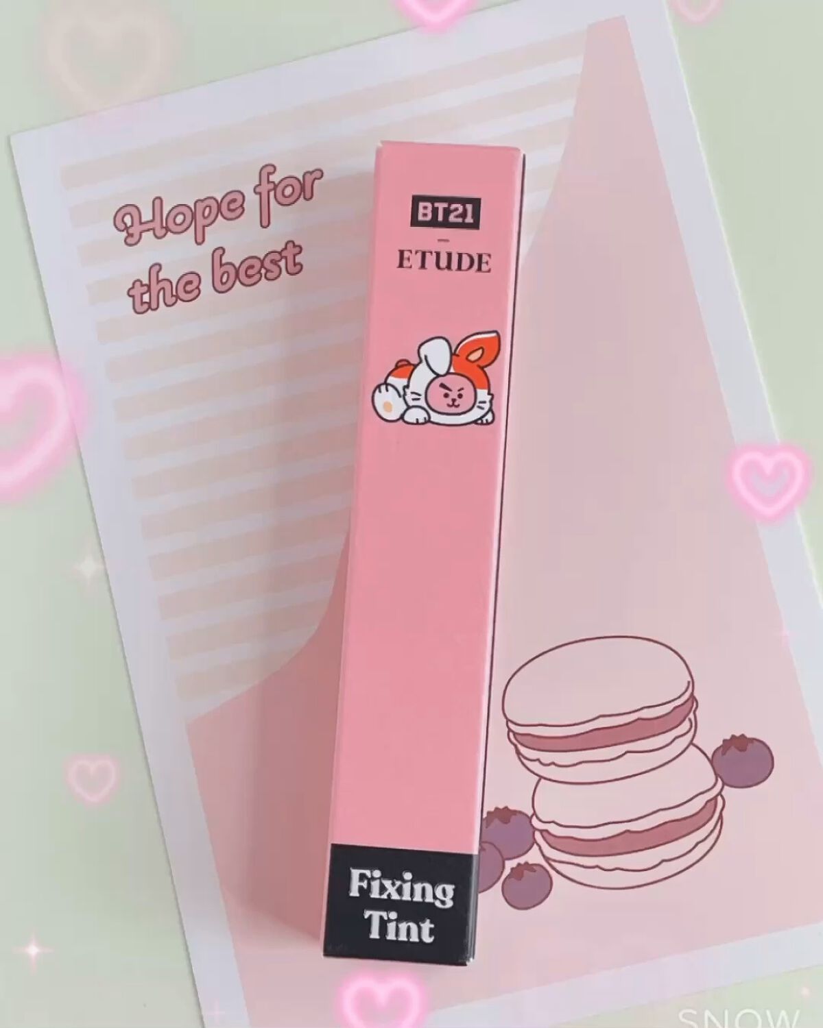 フィクシングティント/ETUDE/リップティントの動画クチコミ3つ目