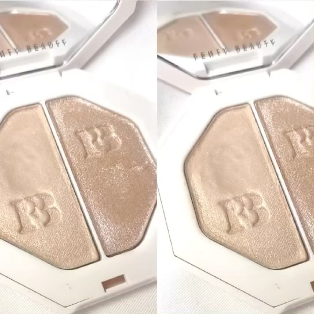 KILLAWATT FREESTYLE HIGHLIGHTER DUO/FENTY BEAUTY BY RIHANNA/パウダーハイライトを使ったクチコミ（1枚目）