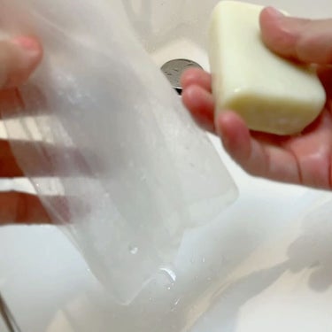 オーガニックピュアソープ/SUHADAcosmetics/洗顔石鹸を使ったクチコミ（2枚目）
