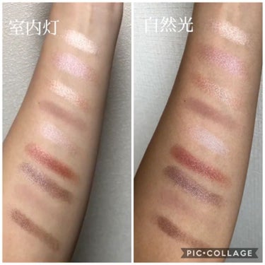 UR GLAM　BLOOMING EYE COLOR PALETTE/U R GLAM/パウダーアイシャドウを使ったクチコミ（2枚目）