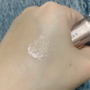 プリズムシャイングリッター 001 ホワイトベリーシャイン/BLEND BERRY/リキッドアイシャドウを使ったクチコミ（3枚目）