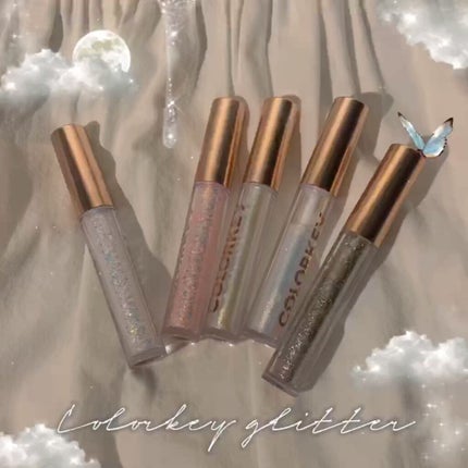 スパークリングギャラクシーリキッドアイシャドウ/COLORKEY/リキッドアイシャドウを使ったクチコミ(1枚目)