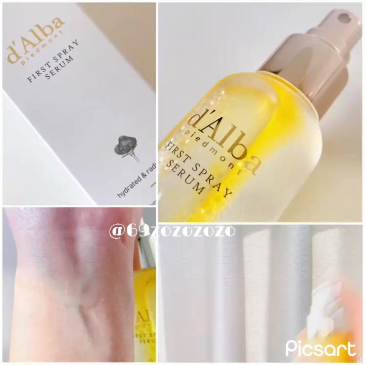 ダルバ ホワイトトリュフファーストスプレーセラム/ダルバ/ミスト状化粧水を使ったクチコミ（2枚目）