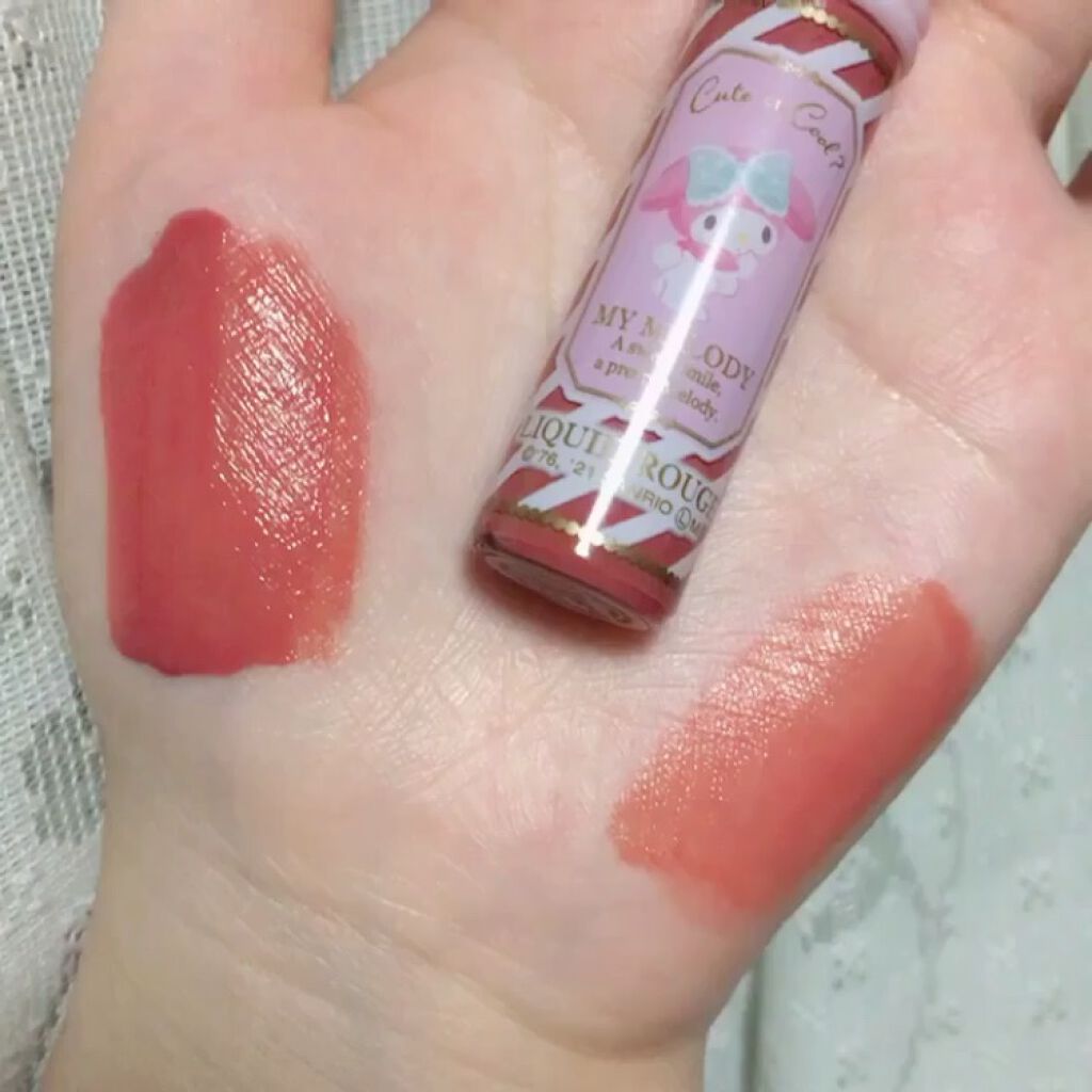 MMリキッドルージュA/セリア/口紅を使ったクチコミ（3枚目）