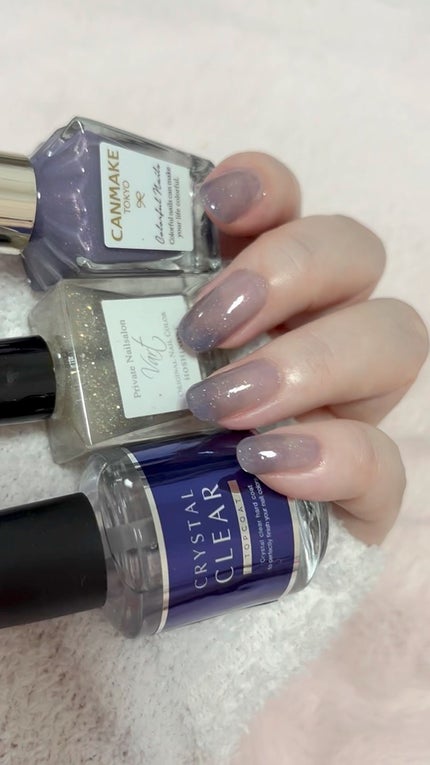 カラフルネイルズ/キャンメイク/マニキュアの人気ショート動画