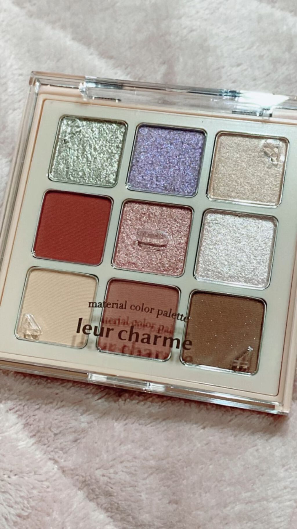 マテリアルカラーパレット/leur charme/アイシャドウパレットの動画クチコミ1つ目