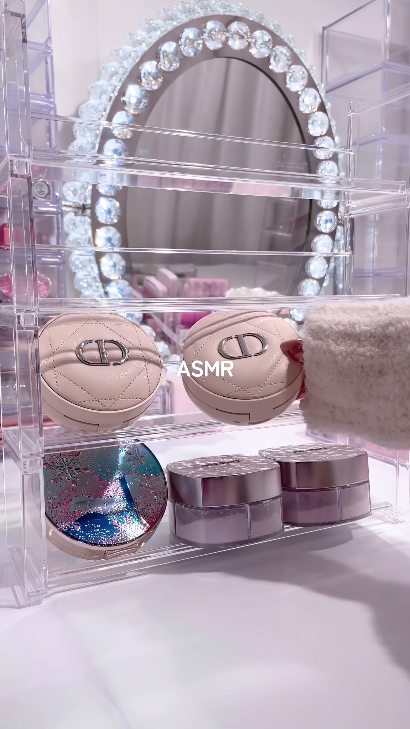 #パウダー #コスメ収納 