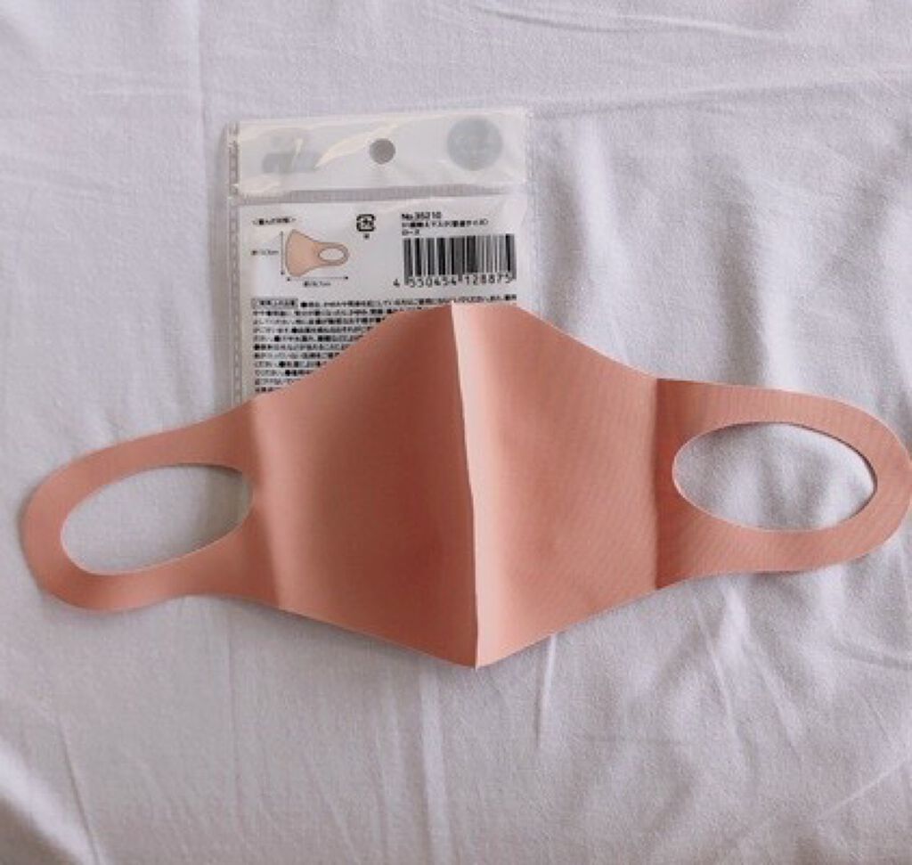 KAOBAE MASK/DAISO/マスクを使ったクチコミ（1枚目）