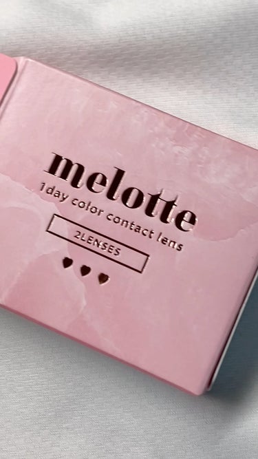 melotte 1day/melotte/カラーコンタクトレンズの動画クチコミ1つ目
