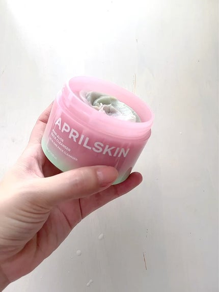 ピンクアロエメレンゲクレンザー/APRILSKIN/その他洗顔料を使ったクチコミ(3枚目)