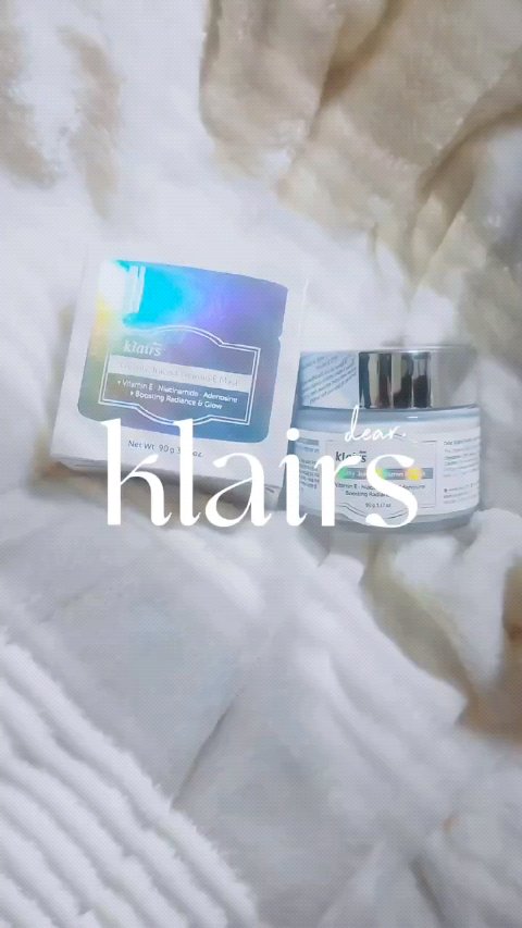 フレッシュリージュースドビタミンEマスク(90g)/Klairs/フェイスクリームの人気ショート動画