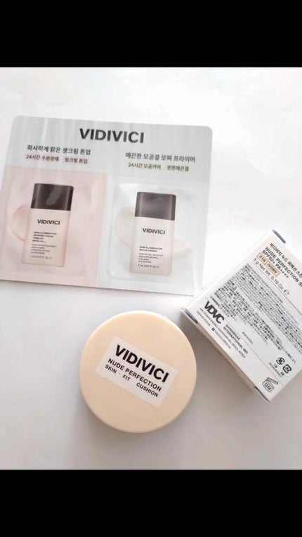 ヌードパーフェクションスキンフィットクッション/VIDIVICI/クッションファンデーションの人気ショート動画