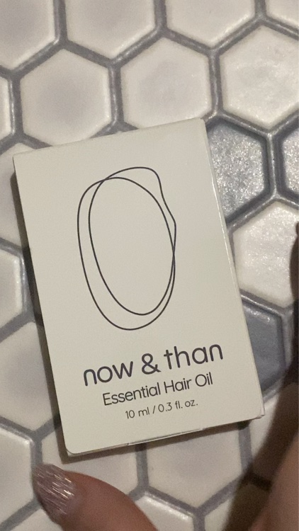 ナウアンドダン エッセンシャルヘアオイル ミニ 10ml/now & than（ナウアンドダン）/ヘアオイルを使ったクチコミ（1枚目）