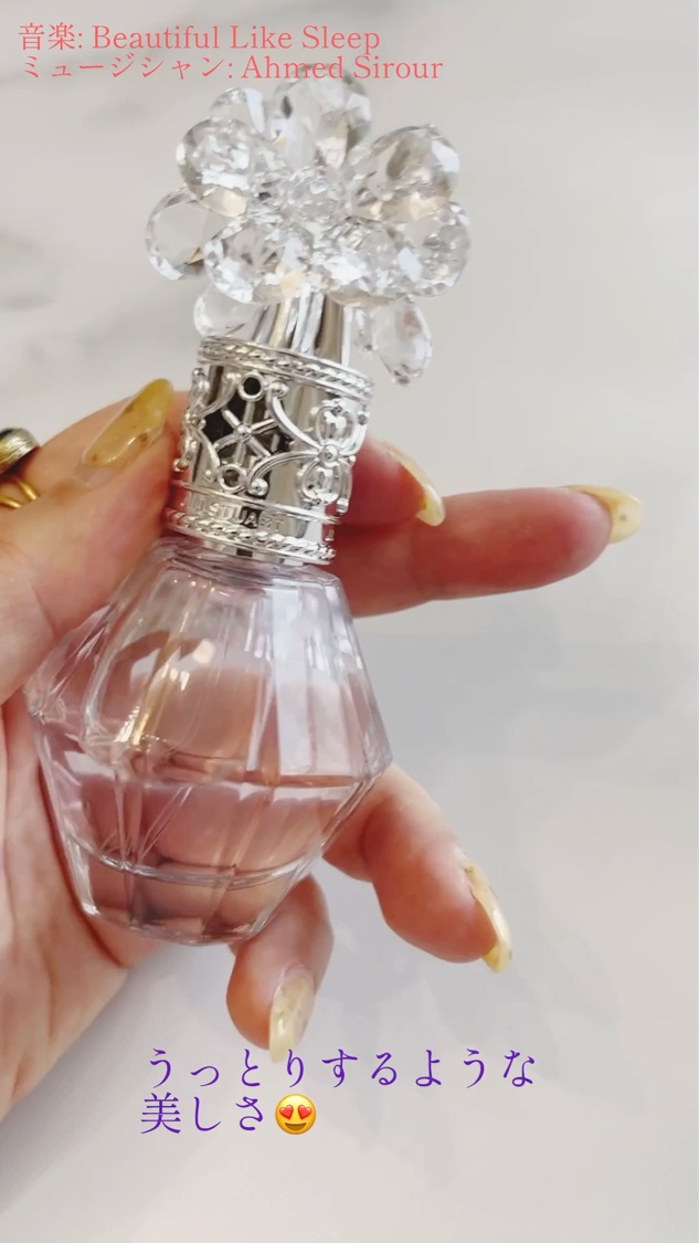 クリスタルブルーム　パフュームド ヘアミスト/JILL STUART/ヘアミストを使ったクチコミ（2枚目）