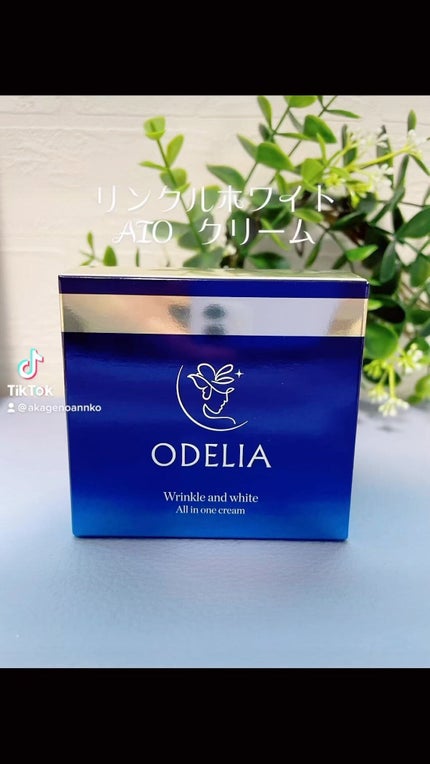 試してみた】リンクル&ホワイト オールインワンクリーム ODELIA 試してみた】リンクル&ホワイト オールインワンクリーム ODELIA