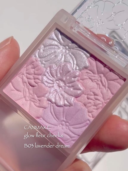 グロウフルールチークス(ブレンドタイプ)/キャンメイク/パウダーチークの人気ショート動画