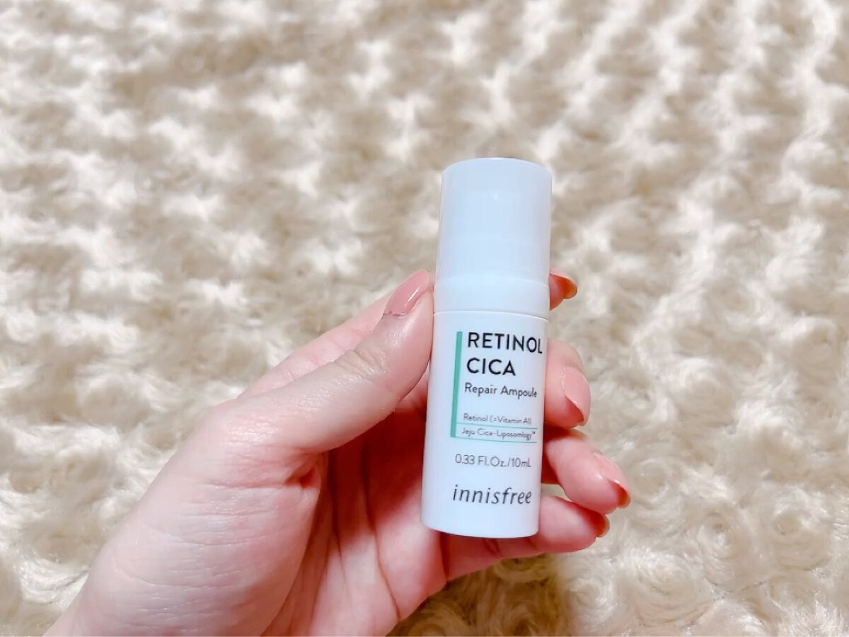 レチノール　シカ　リペア　セラム/innisfree/美容液を使ったクチコミ（3枚目）