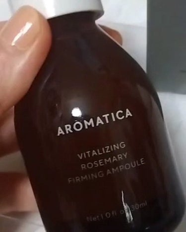 バイタライジング ローズマリー ファーミング アンプル/AROMATICA/美容液を使ったクチコミ（1枚目）