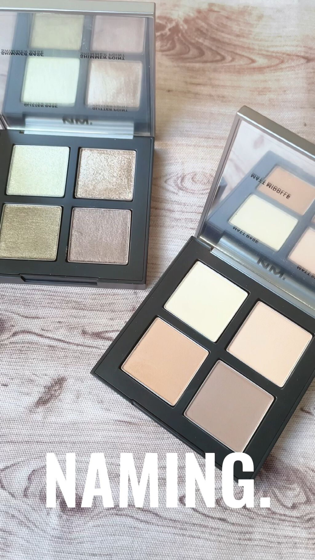 COLORFUL EYE PALETTE/NAMING./アイシャドウパレットを使ったクチコミ（1枚目）