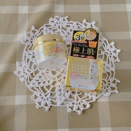 金のプラセンタもっちり白肌濃クリーム/ホワイトラベル/フェイスクリームの人気ショート動画