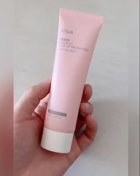 桃ナイアシン UVトーンアッププロテクション/Anua/化粧下地を使ったクチコミ（1枚目）