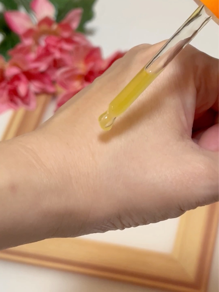 カラーフードシリーズオレンジオアシスセラム/Tovegan/美容液を使ったクチコミ（3枚目）