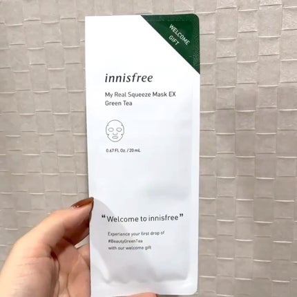 マイリアル スクイーズ マスクシート/innisfree/シートマスク・パックの人気ショート動画