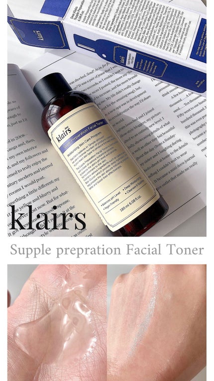 サプルプレパレーションフェイシャルトナー(180ml)/Klairs/化粧水の人気ショート動画
