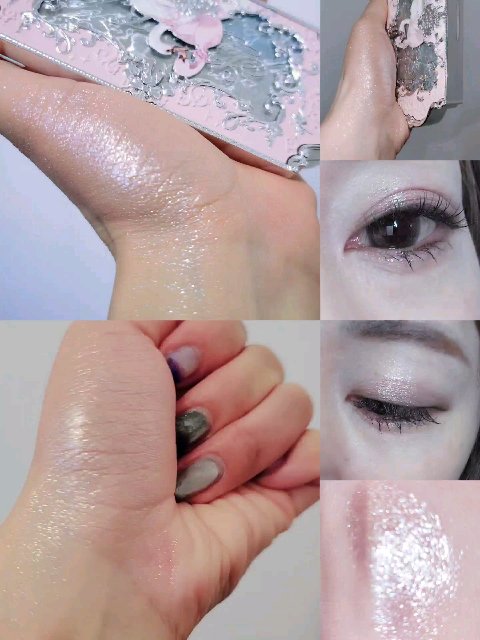 フラワーノーズスワンバレエシリーズ アイシャドウパレット/FlowerKnows/アイシャドウパレットを使ったクチコミ（2枚目）